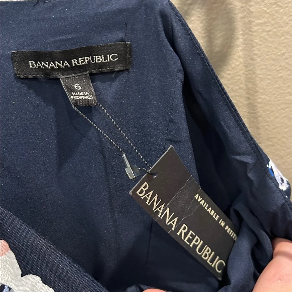 Banana Republic Linen Floral Jumpsuit NWT